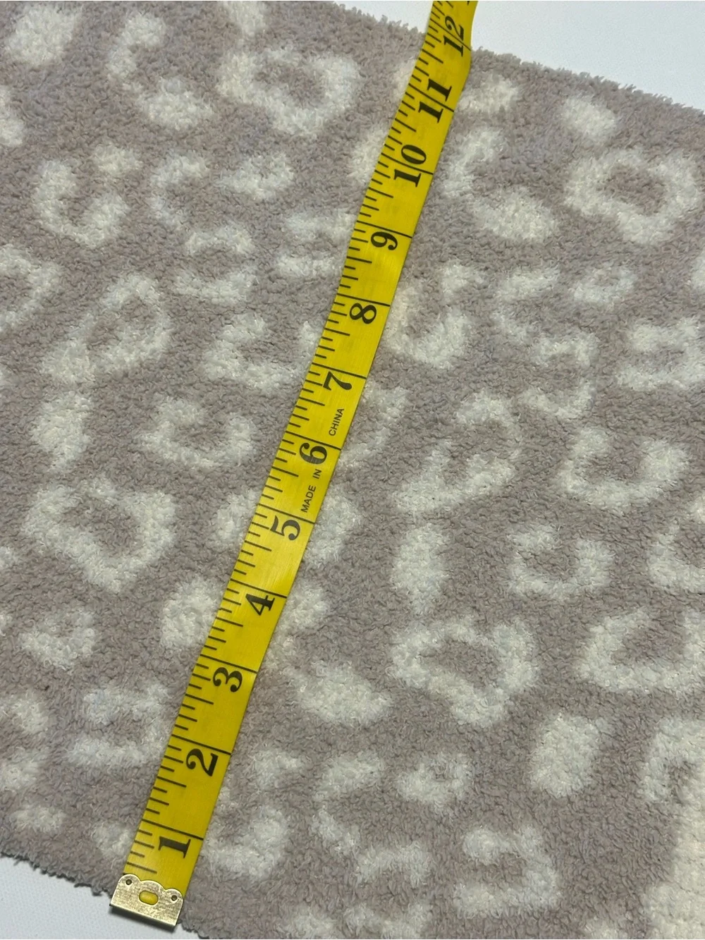 Barefoot Dreams Leopard Print Throw in Cream and Taupe